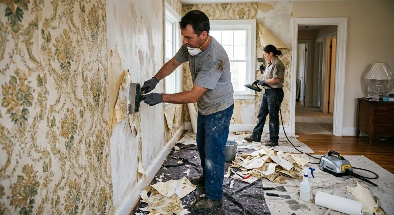 Wallpaper Removal Service in Kansas City, KS