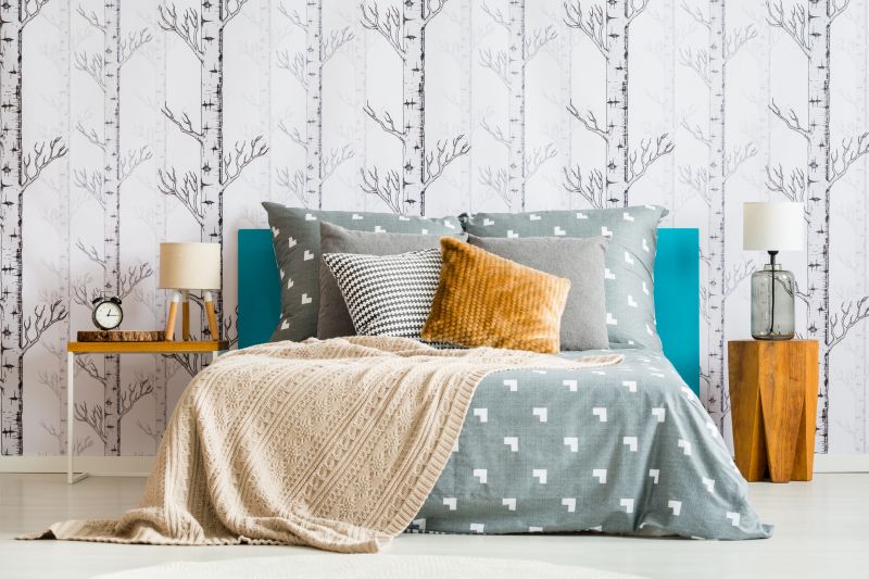 Bedroom Wallpaper Installation in Overland Park, KS