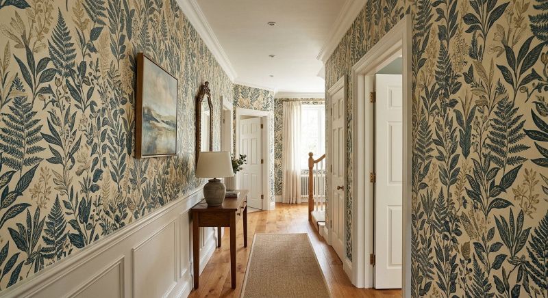 Hallway Wallpaper Installation in Overland Park, KS