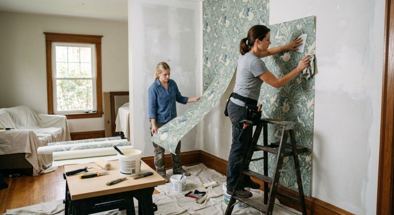 Kitchen Wallpaper Installation in Denver County, CO