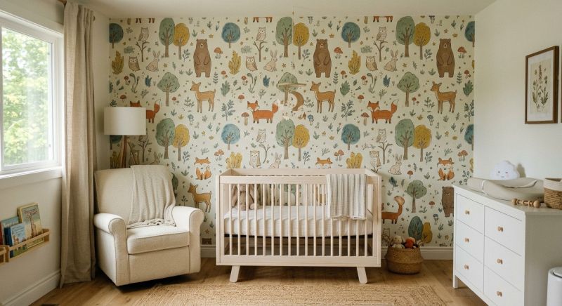 Nursery Wallpaper Installation in Kansas City, KS
