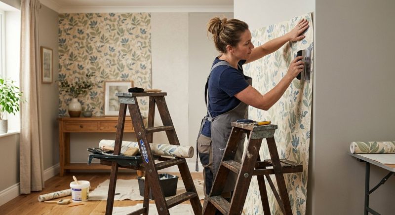 Wall Covering Installation in Roswell, GA