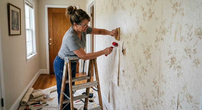Wallpaper Repair in Conroe, TX