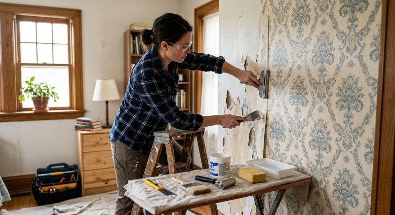 Wallpaper Restoration in Overland Park, KS